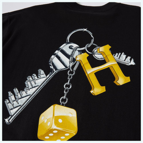 Huf Ανδρική κοντομάνικη μπλούζα Keys to the City Tee